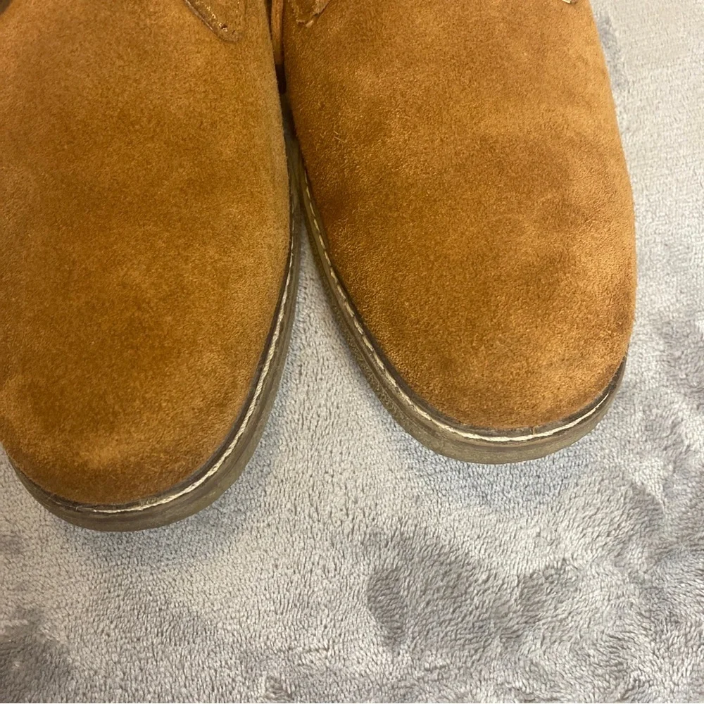 Sonoma Goods for Life + Vitalize Ortholite Mens 12M Suede leather boat. NWOT